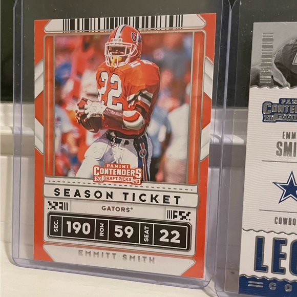 Dallas Cowboys Emmitt Smith / Roger Staubach Panini Football Card Lot - Picture 4 of 11